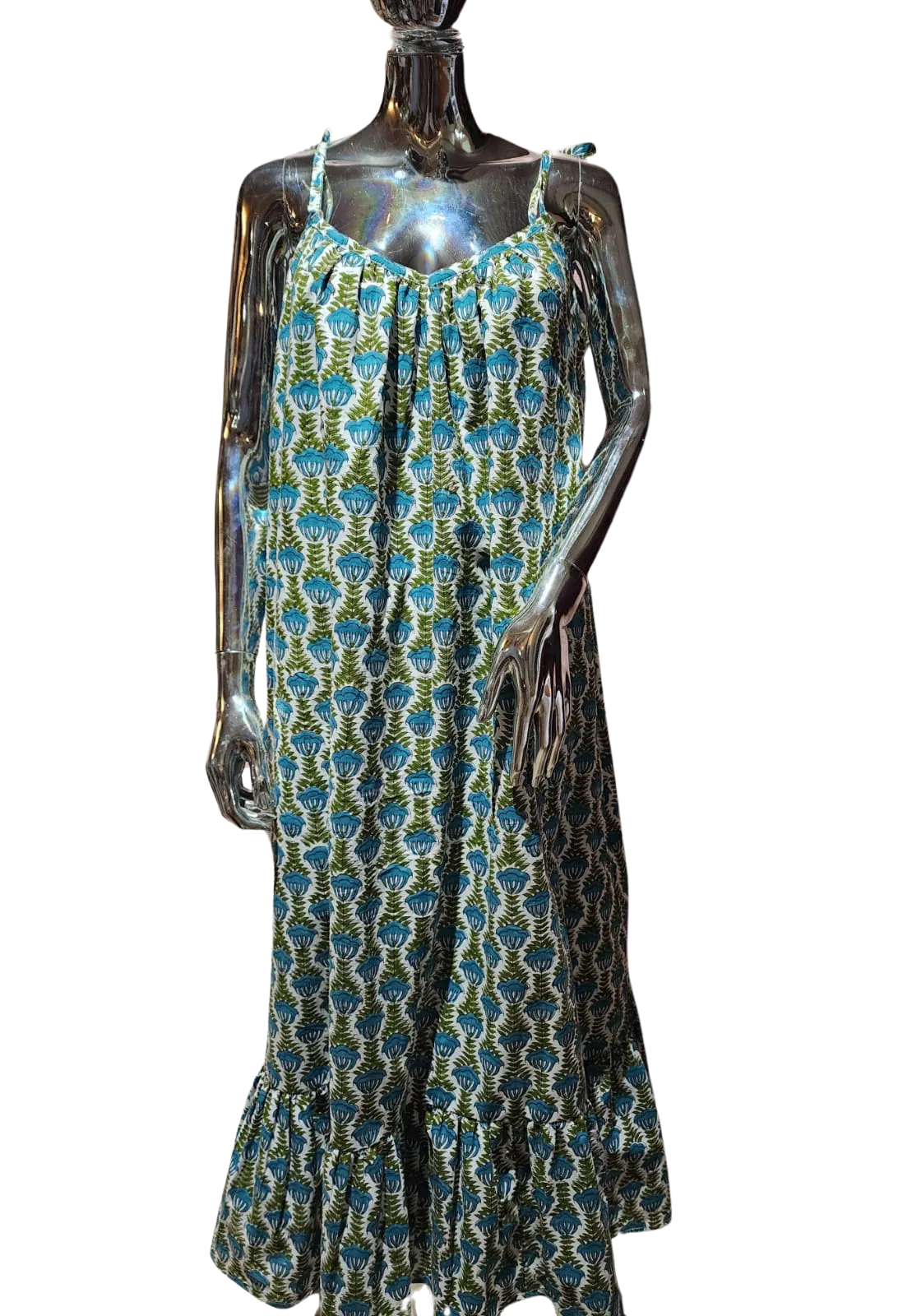 Amelia Sundress - Blue Lotus