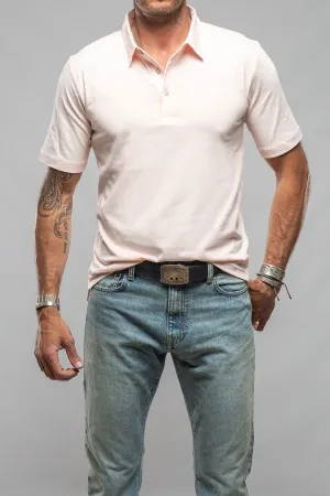 Cruz Cotton Polo in Pink