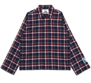 FLANNEL 'MINIMAL WORK-WEAR' SHIRT JACKET