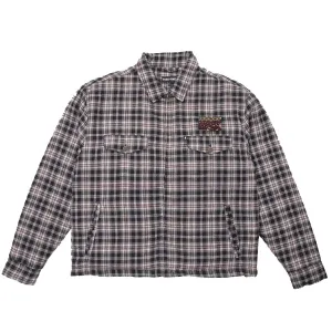 Pass~Port - Antler Zip Flannel Black/Red