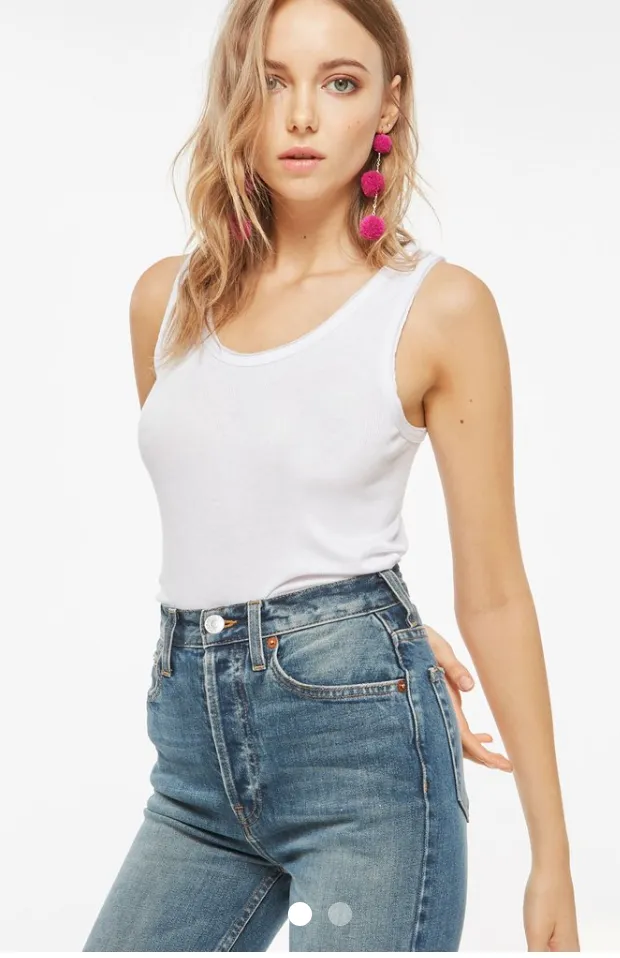 Project Social Bare With Me Tank| Black| Blush| Mushroom| White