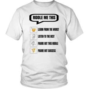 SUCCESS RIDDLE T SHIRT