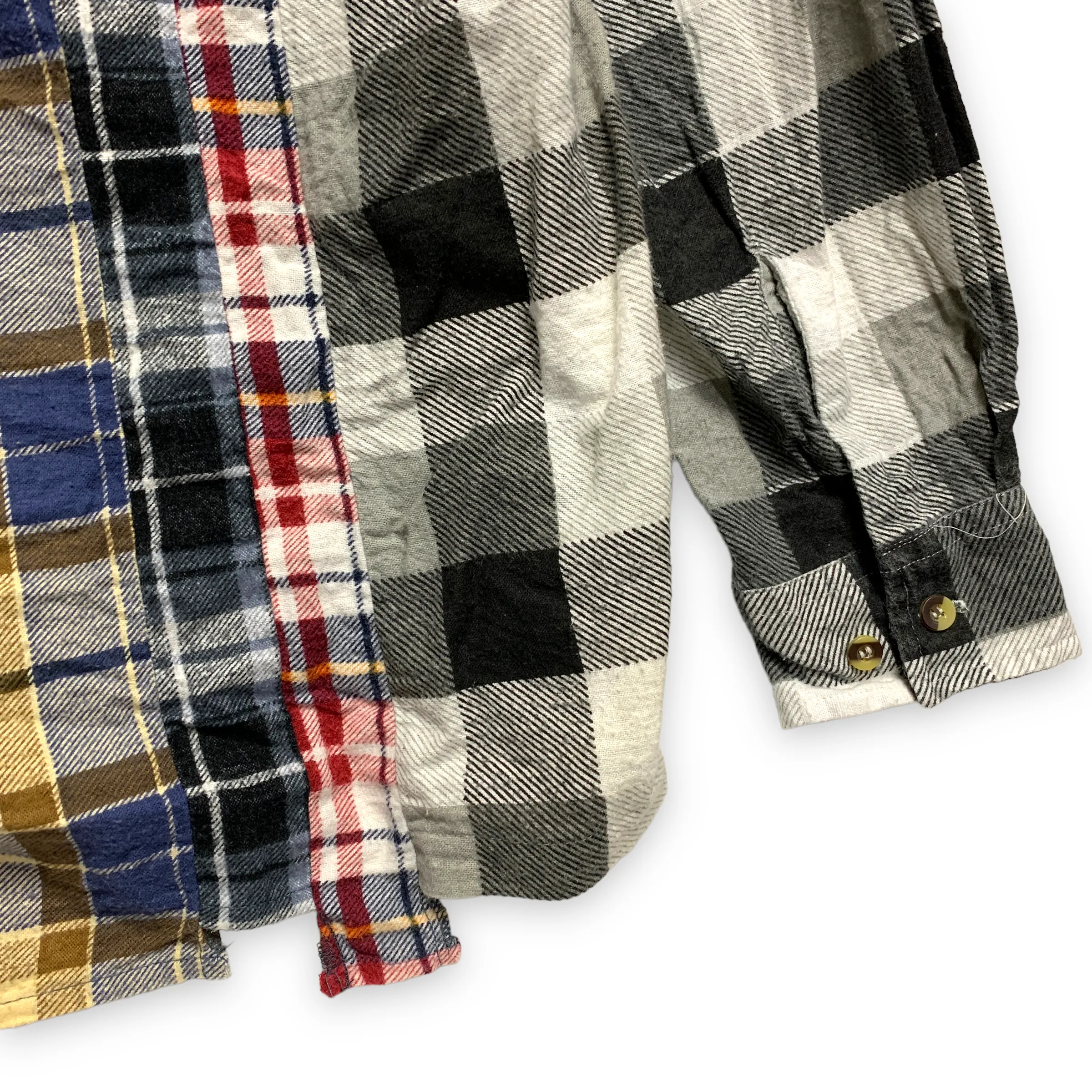 [XL] Needles Rebuild 7 Cut Oversized Flannel Shirt